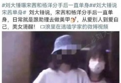 刘大锤恋情爆料最新消息,新恋情曝光，细节惊人！